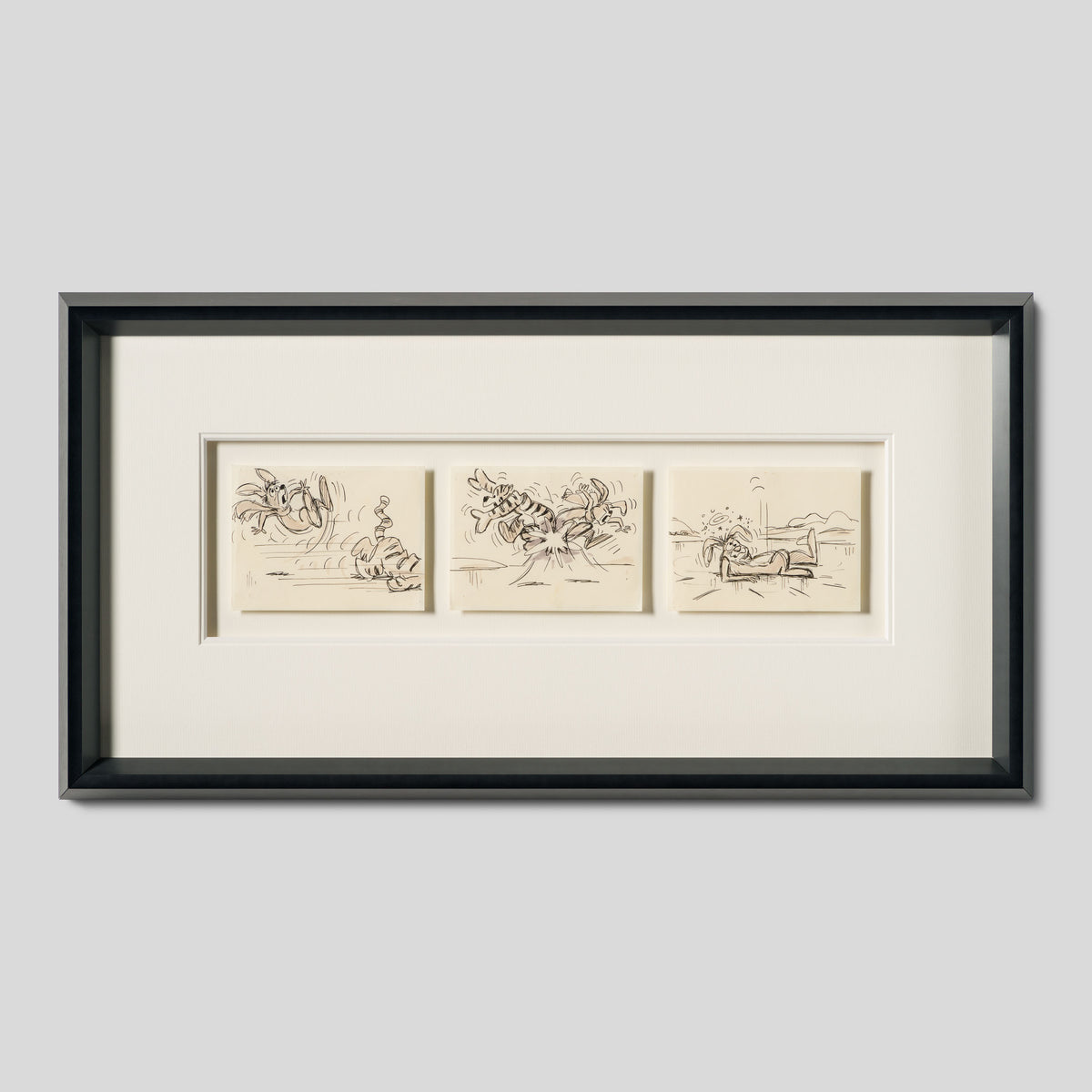VIN ORI POR 29028 Disney (3 Board) Storyboard Set 7 (from  Winnie The Pooh And Tigger Too , 1974) 1 