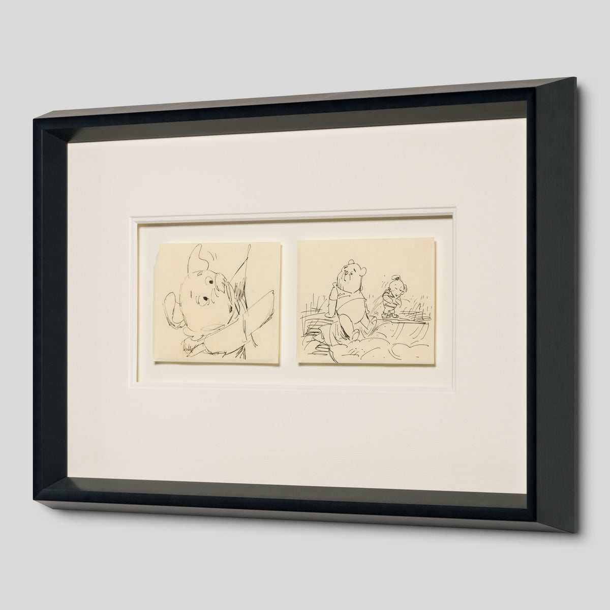 VIN ORI POR 29051 Disney (2 Board) Storyboard Set 8 (from  Winnie The Pooh And Tigger Too , 1974) 2 