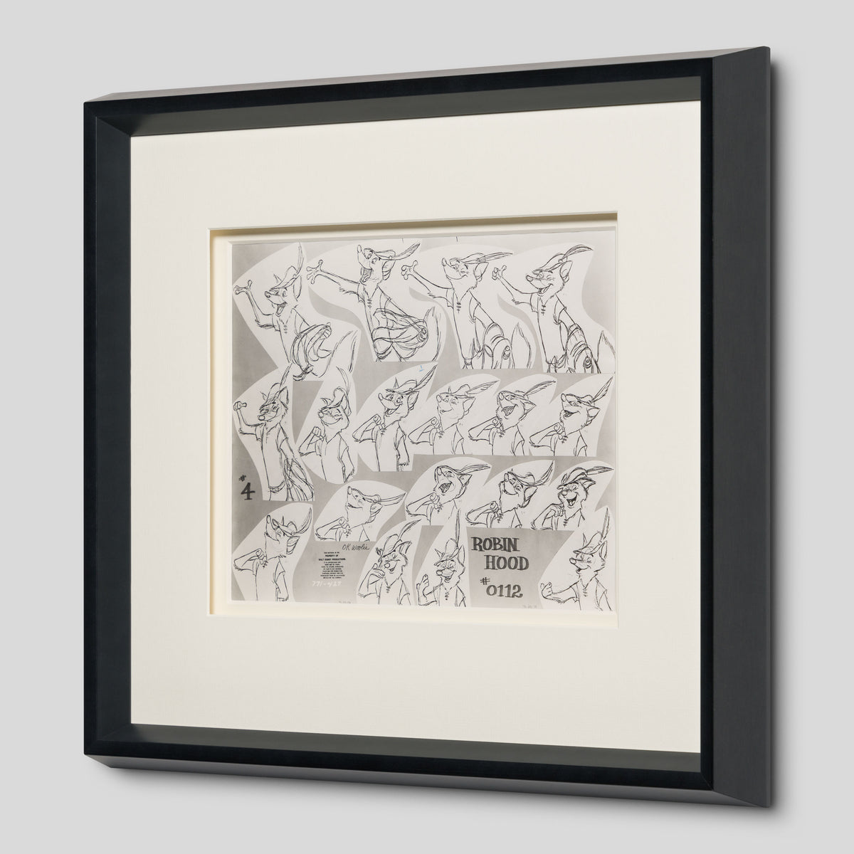 VIN ORI POR 31240 Robin Hood 3 Model Sheet (1973) 2 