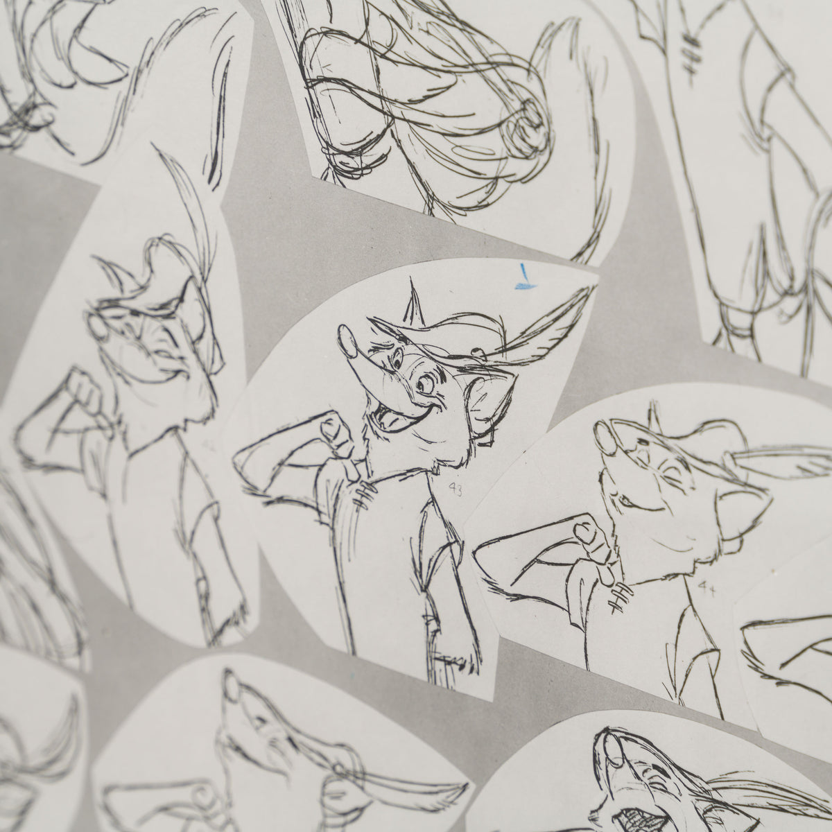 VIN ORI POR 31240 Robin Hood 3 Model Sheet (1973) 6 