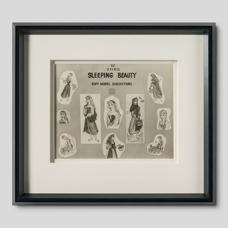 VIN ORI POR 31241 Sleeping Beauty  Briar Rose 1 Model Sheet (1959) 1 