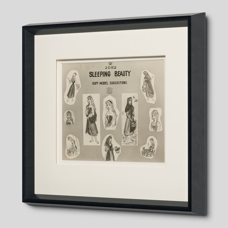 VIN ORI POR 31241 Sleeping Beauty  Briar Rose 1 Model Sheet (1959) 2 