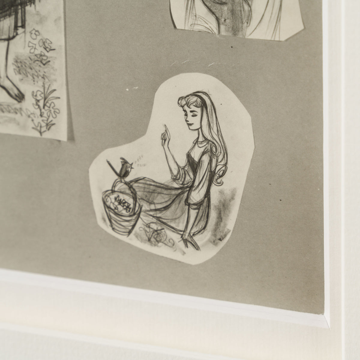 VIN ORI POR 31241 Sleeping Beauty  Briar Rose 1 Model Sheet (1959) 5 