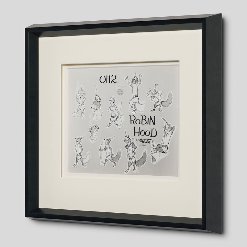 VIN ORI POR 31246 Robin Hood 1 Model Sheet (1973) 2 