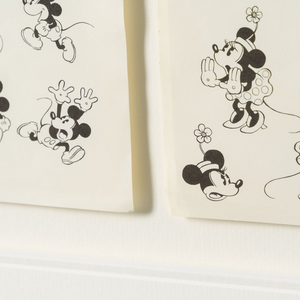 VIN ORI POR 31267 Mickey And Minnie Mouse Set of Model Sheets (Circa 1930s) 6 