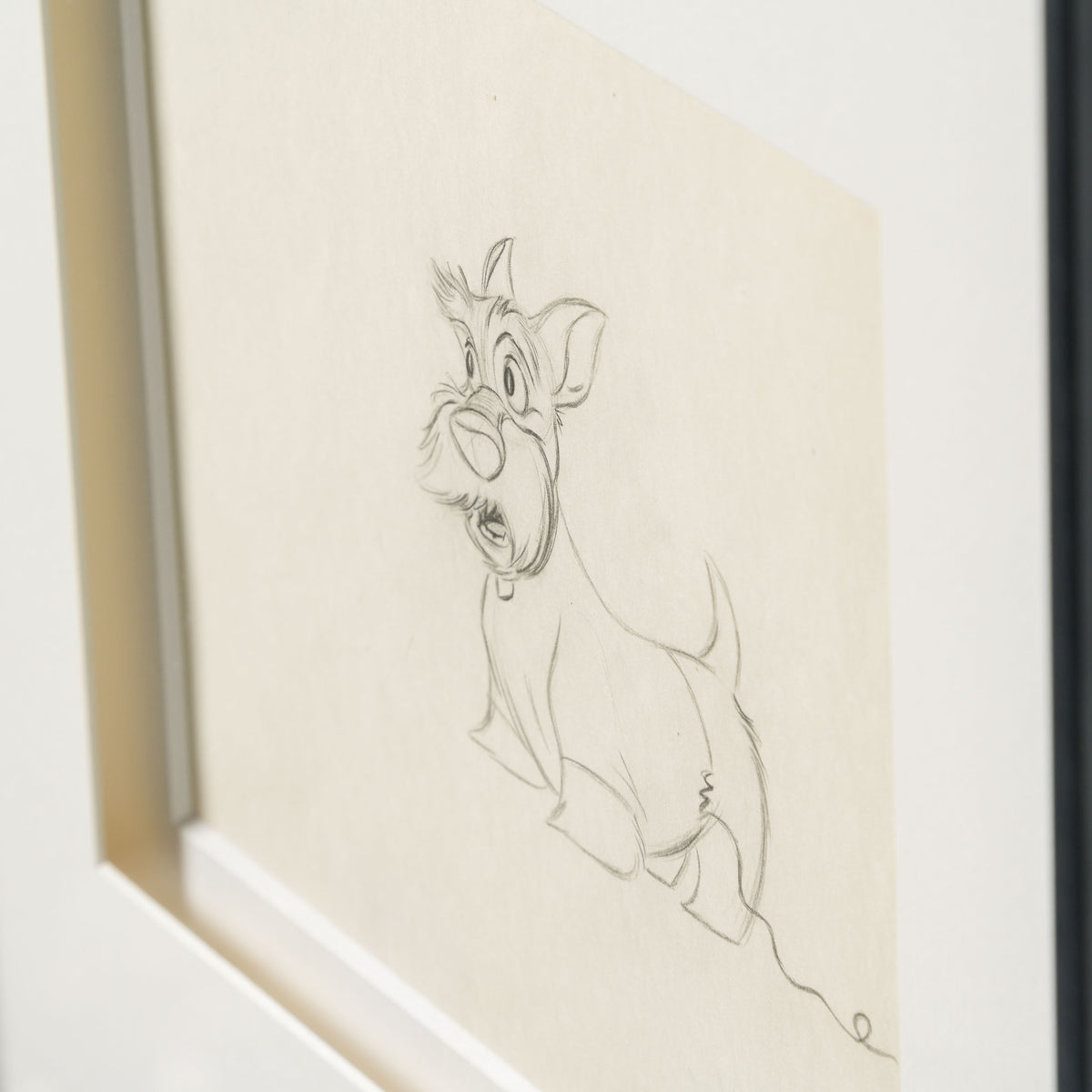 VIN ORI POR 31307 Lady And The Tramp  Jock Original Production Drawing (1955) 4 