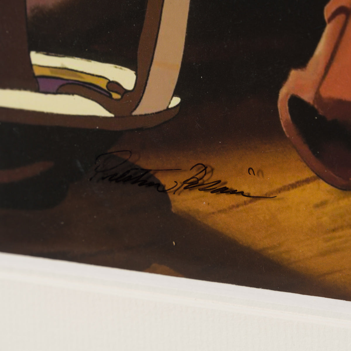 VIN ORI POR 31317 Jiminy Cricket Original Production Cel And Drawing 1 (1970s) signed by Preston Blair 5 