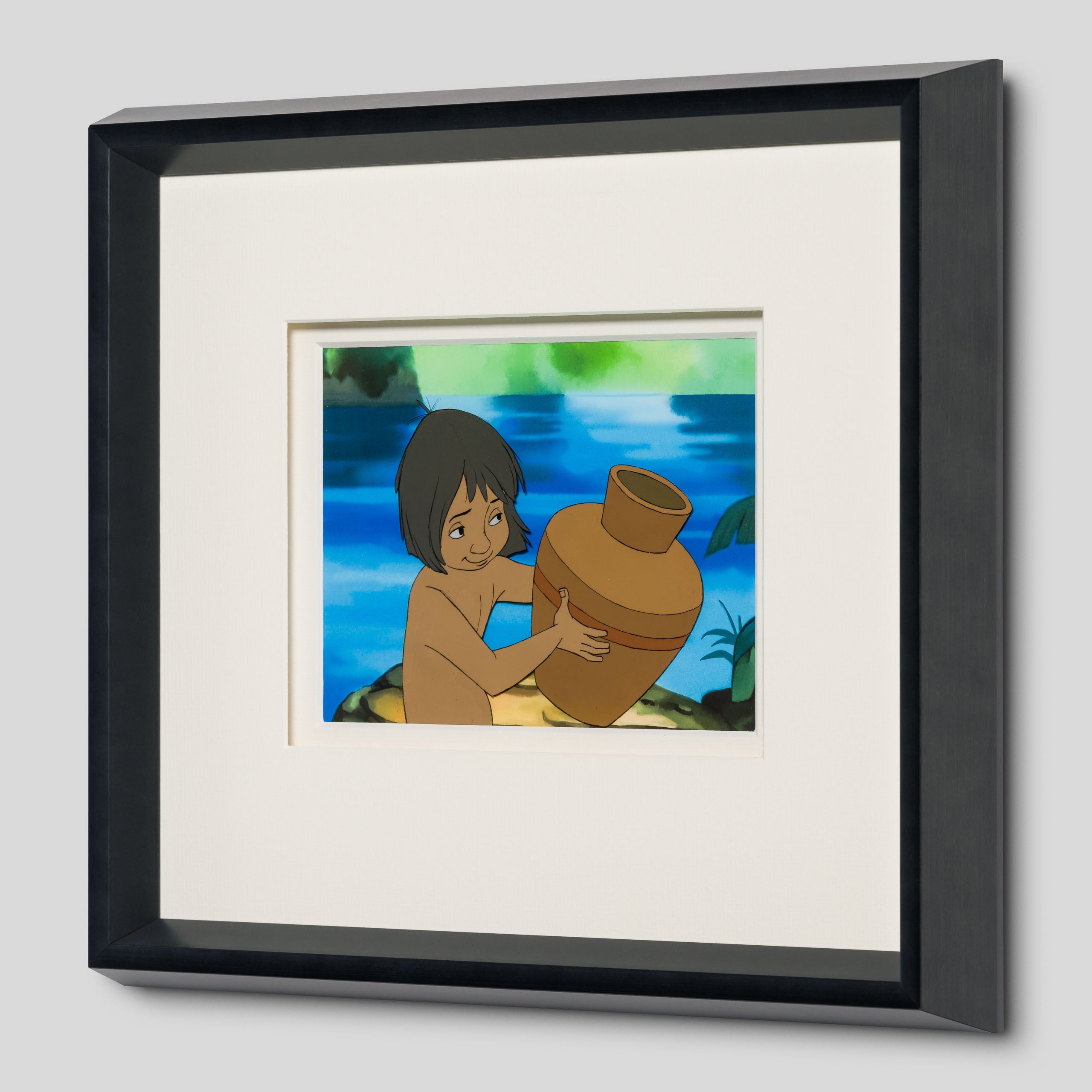 VIN ORI POR 31324 The Jungle Book  Mowgli Original Production Cel (1967) 2 