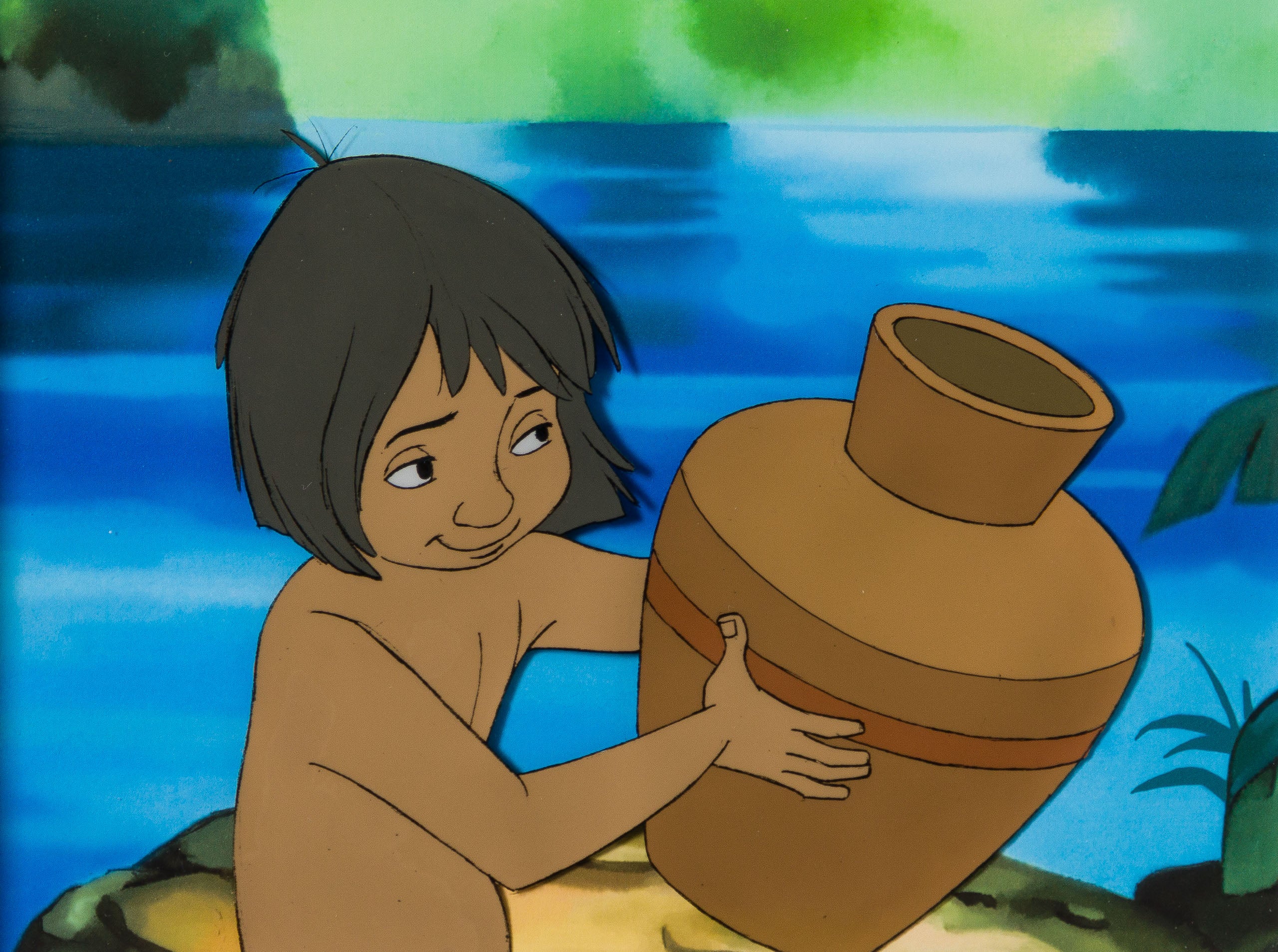 VIN ORI POR 31324 The Jungle Book  Mowgli Original Production Cel (1967) 31 
