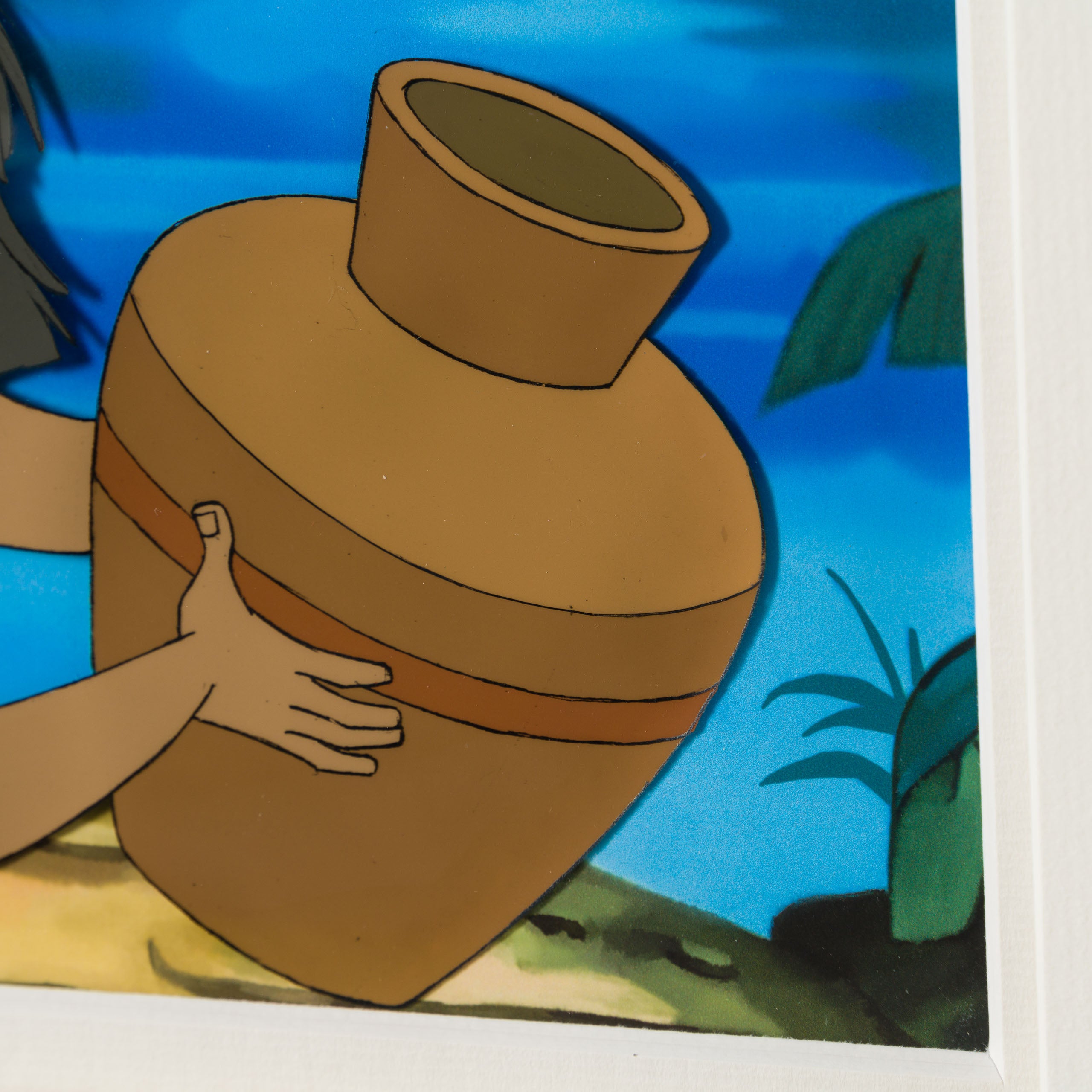 VIN ORI POR 31324 The Jungle Book  Mowgli Original Production Cel (1967) 6 