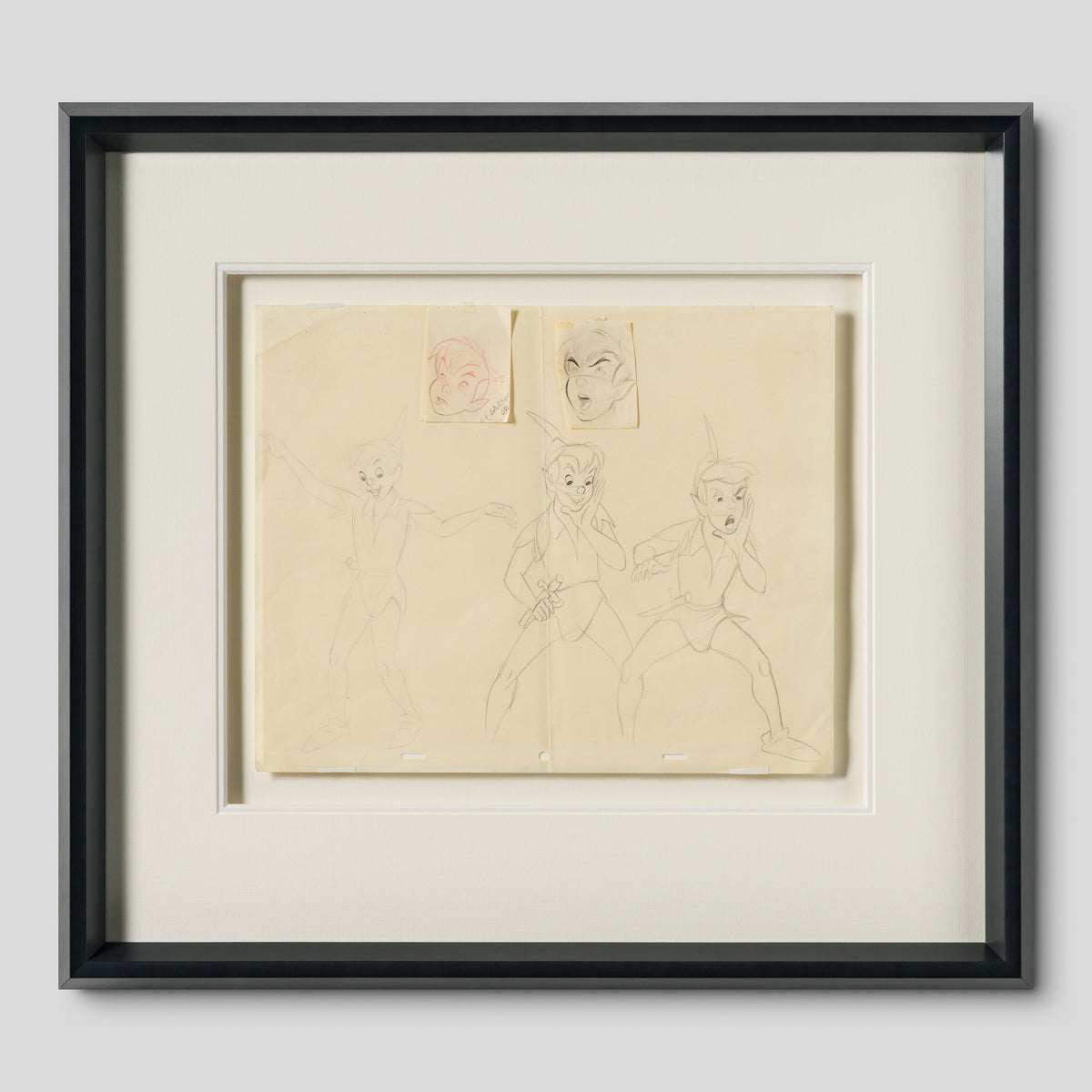 VIN ORI POR 31331 Peter Pan Original Production Model Sheet (1953) 1 