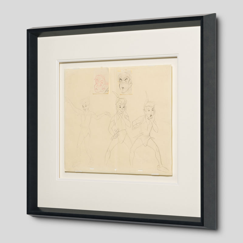 VIN ORI POR 31331 Peter Pan Original Production Model Sheet (1953) 2 