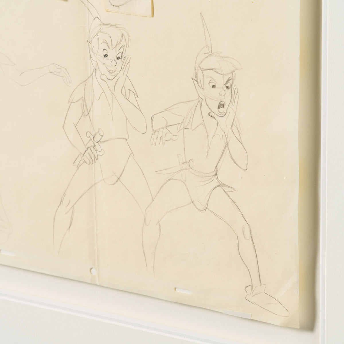 VIN ORI POR 31331 Peter Pan Original Production Model Sheet (1953) 3 