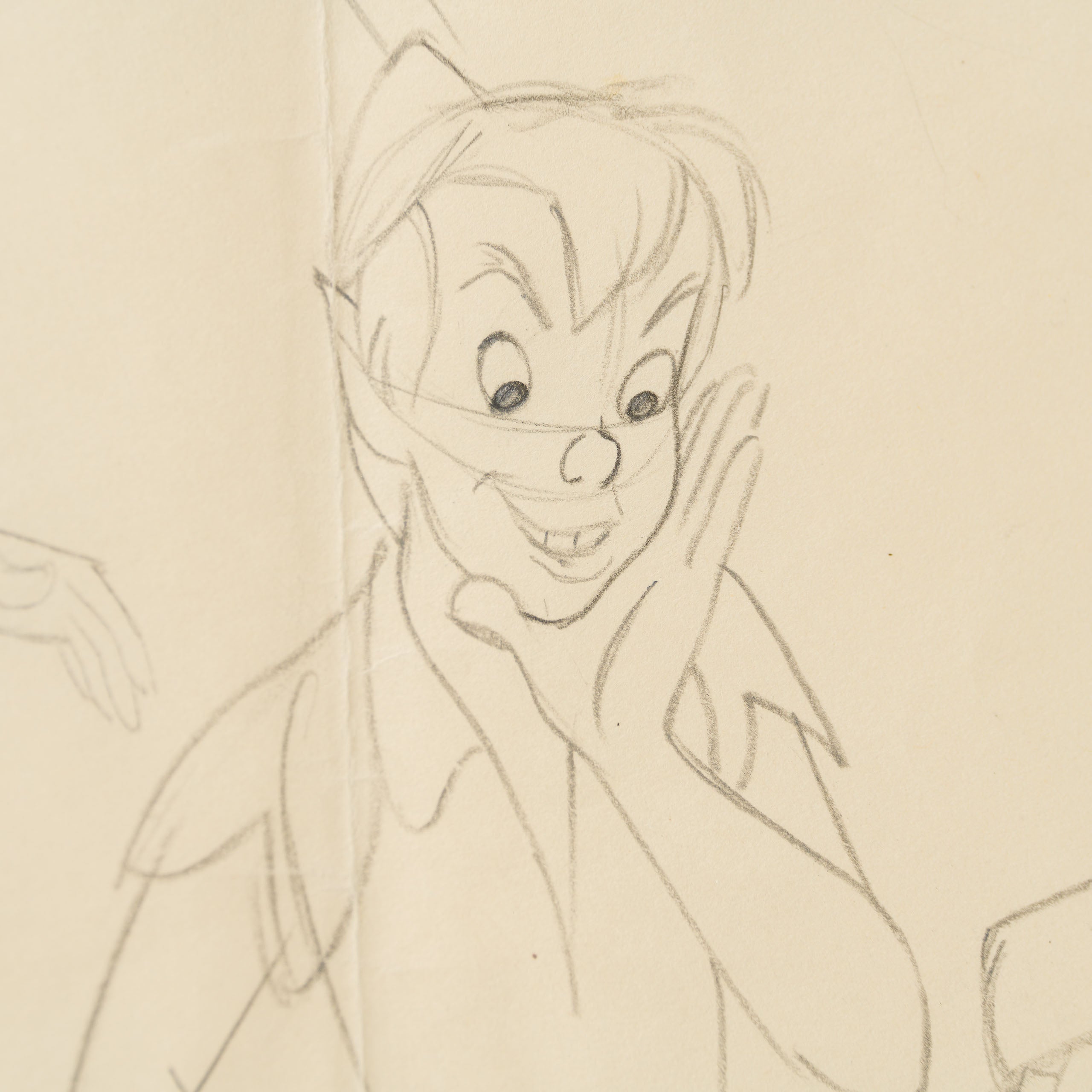 VIN ORI POR 31331 Peter Pan Original Production Model Sheet (1953) 6 