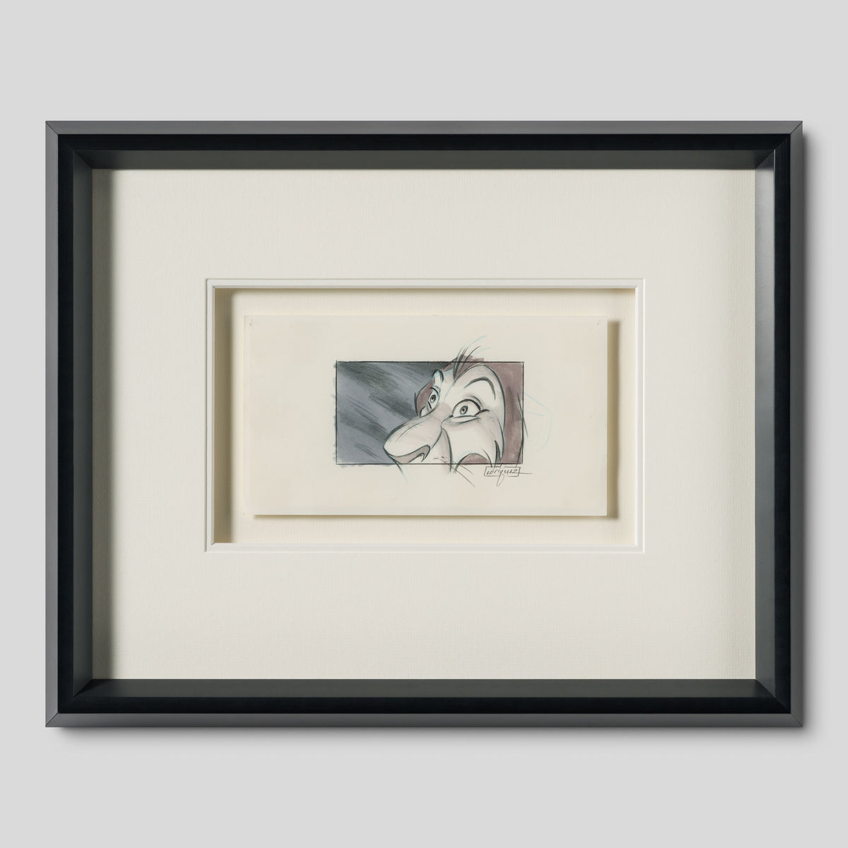 VIN ORI POR 31365 The Lion King, Storyboard Sequence of 9 by artist Thom Enriquez (1994) 11 