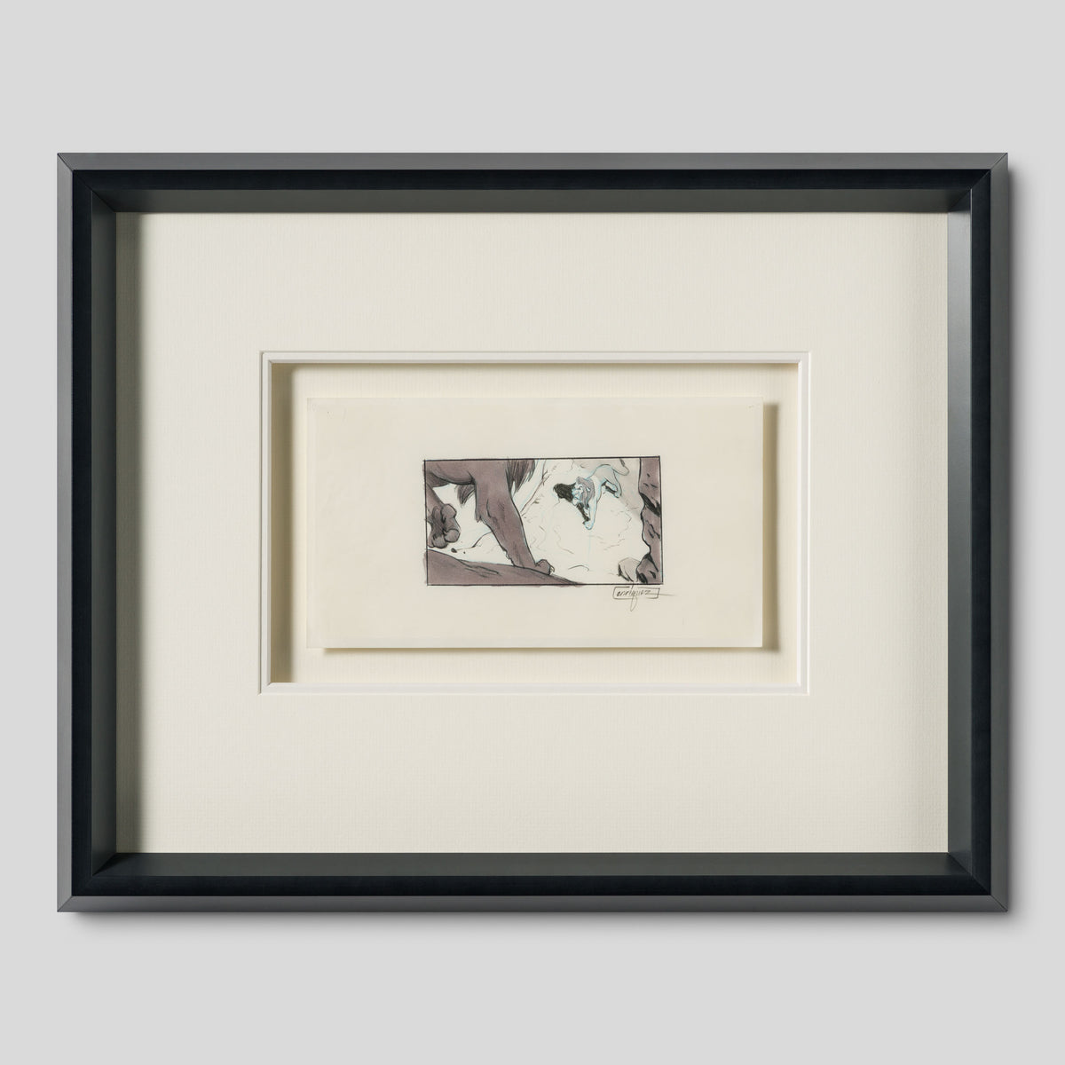 VIN ORI POR 31365 The Lion King, Storyboard Sequence of 9 by artist Thom Enriquez (1994) 15 