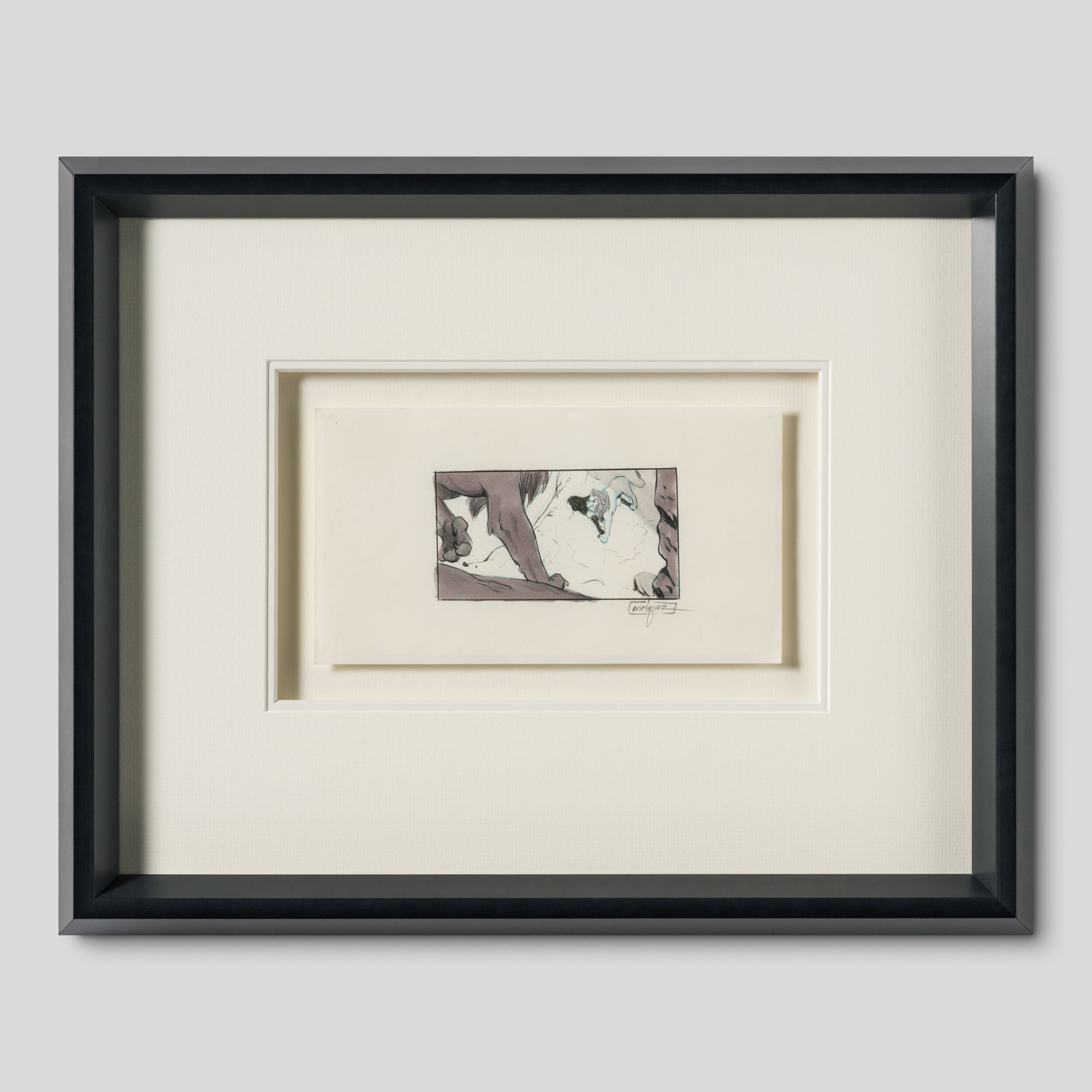 VIN ORI POR 31365 The Lion King, Storyboard Sequence of 9 by artist Thom Enriquez (1994) 15 