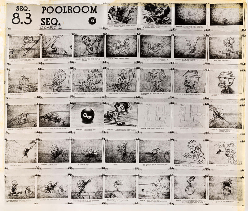 VIN Pinocchio Continuity Stat Sheet £595 28x32 4cm 