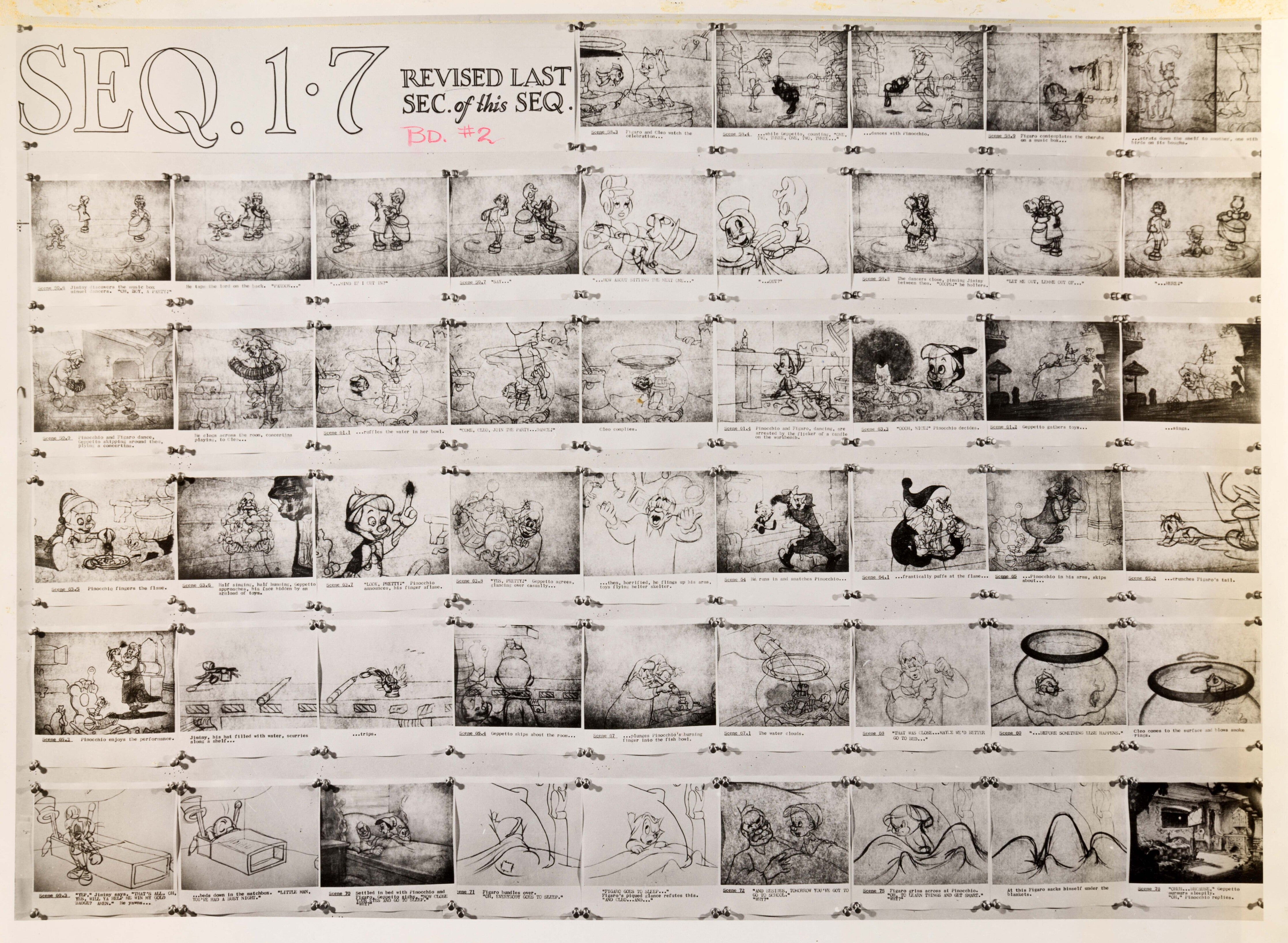 VIN Pinocchio Continuity Stat Sheet £595 28x35 5cm 2 