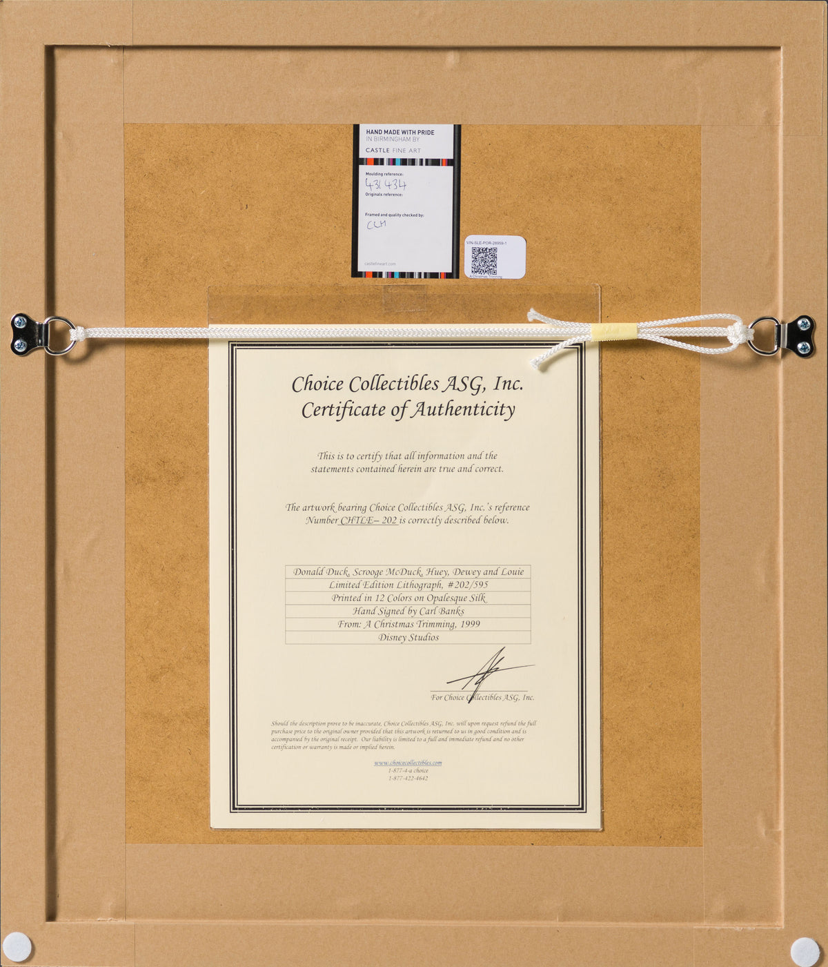 VIN SLE POR 28959 A Christmas Trimming [Lithograph] 8 